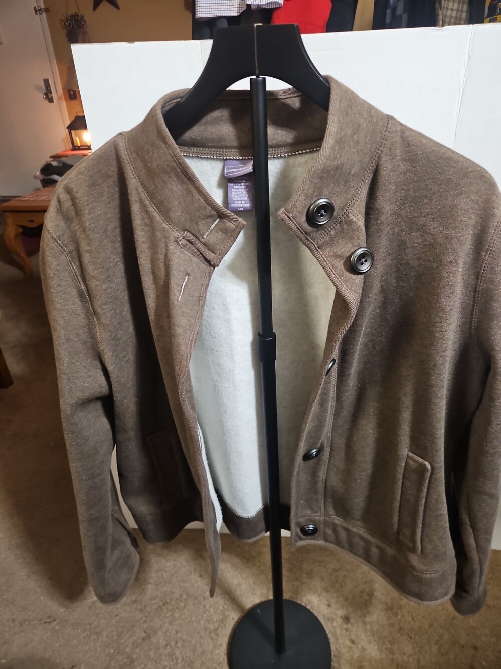 Laura Scott Fleece Jacket L